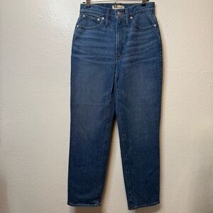 Madewell The Perfect Vintage Straight Jean Size 27 New